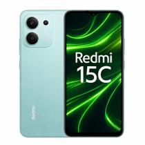 Smartphone Celular Xiaomi Redmi 15C 128GB, 4GB RAM, Dual SIM, Tela 6,71 polegadas IPS, Câmera 50 MP, Bateria 5000 mAh, Android 14, WiFi, Bluetooth