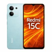 Smartphone Celular Xiaomi Redmi 15C 128GB, 4GB RAM, Tela 6,71 polegadas IPS, Câmera 50 MP, Bateria 5000 mAh, Android 14, WiFi, Bluetooth, Dual SIM