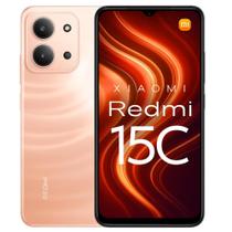 Smartphone Celular Xiaomi Redmi 15C 256GB 16GB RAMBOOST Lançamento 2025 Versão Global 50MP Câmera 120Hz Super Bateria de 6000mAh Dual SIM Chip Com IA