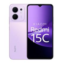 Smartphone Celular Xiaomi Redmi 15C, 256GB, 8GB RAM, Android 15, Câmera 50MP, Tela 6,9 IPS LCD 120Hz, Bateria 6000mAh, Dual SIM, ROXO