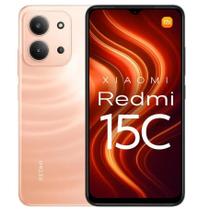 Smartphone Celular Xiaomi Redmi 15C 256GB 8GB RAMBOOST Lançamento 2025 Versão Global 50MP Câmera 120Hz Super Bateria de 6000mAh Dual SIM Chip Com IA