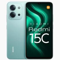 Smartphone Celular Xiaomi Redmi 15C 256GB 8GB RAMBOOST Lançamento 2025 Versão Global 50MP Câmera 120Hz Super Bateria de 6000mAh Dual SIM Chip Com IA