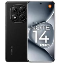 Smartphone Celular Xiaomi Redmi Note 14 PRO 4G 256GB 8GB NFC Câmera 200MP 4K Tela AMOLED 120Hz Aparelho Premium com IA Carregador 45W Dolby IP64 Água