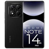 Smartphone Celular Xiaomi Redmi Note 14 PRO 5G 512/12GB NFC Câmera 200MP 4K Tela AMOLED- Preto Smartphone Celular Xiaomi Redmi Note 14 PRO 5G 512/12GB NFC Câmera 200MP 4K Tela AMOLED- Preto