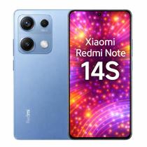 Smartphone Celular Xiaomi Redmi Note 14S 256GB, 8GB RAM, Dual SIM, Tela 6,67 polegadas AMOLED 120 Hz, Câmera 50 MP, Bateria 5000 mAh, Android 14, WiFi Smartphone Celular Xiaomi Redmi Note 14S 256GB, 8GB RAM, Dual SIM, Tela 6,67 polegadas AMOLED 120 Hz, Câmera 50 MP, Bateria 5000 mAh, Android 14, WiFi