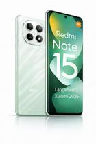 Smartphone Celular Xiaomi Redmi Note 15 256GB 8GB mais 8GB Lançamento 2026 Câmera 108MP 20MP AMOLED