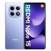 Smartphone Celular Xiaomi Redmi Note 15 256GB, 8GB RAM, 5G, Tela 6,67 polegadas AMOLED 120 Hz, Câmera 108 MP, Bateria 6000 mAh, Dual SIM, Android