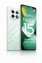 Smartphone Celular Xiaomi Redmi Note 15 4G 256GB 8GB mais 8GB Lançamento 2026 Câmera 108MP 20MP AMOL