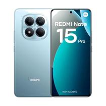 Smartphone Celular Xiaomi Redmi Note 15 Pro 512GB, 12GB RAM, 4G, Tela 6,67 polegadas AMOLED 120 Hz, Câmera 200 MP, NFC, Preto e AZUL