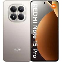 Smartphone Celular Xiaomi Redmi Note 15 Pro 5G Lançamento 256GB 8GB Câmera 200MP 20MP Tela 6.83 AMOL