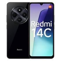 Smartphone CelularXiaomiRedmi 14C Dual SIM de 128GB 4GB RAM de 6.88" 50MP 13MP - Preto (Global) - REDMI14C
