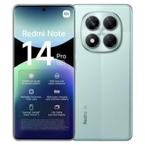 Smartphone CelularXiaomiRedmi Note 14 Pro 5G Global 256GB 8GB RAM Dual SIM Tela 6.67 - Verde