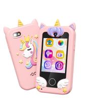 Smartphone de brinquedo Kikapabi Fake Play Unicorn com música de 3 a 8 anos