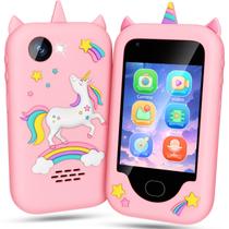 Smartphone de brinquedo Lpare Kids Unicorn com câmera de 3 a 8 anos +32 GB Smartphone de brinquedo Lpare Kids Unicorn com câmera de 3 a 8 anos +32 GB