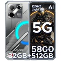 Smartphone DOOGEE Blade GT Pro 5G NFC 32GB Ram 512Gb IP68 IP69K à prova d'água