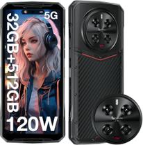 Smartphone Doogee Dk10 5g 32gb Ram 512gb Ip68 4k camera Visão Noturna Resistente