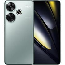 Smartphone F6 5G 256GB NFC Amoled 120 Hz Câmera tripla 4K 50MPx Celular Premium Design poderoso Snapdragon Glass Victus