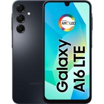 Smartphone Galaxy A16 128GB 4GB RAM Tela 6.7 FHD+ Super AMOLED Câmera 50MP Samsung Smartphone Galaxy A16 128GB 4GB RAM Tela 6.7 FHD+ Super AMOLED Câmera 50MP Samsung