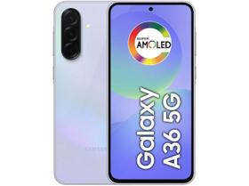 Smartphone Galaxy A36 5G, 128GB, Tela 6.7, Câmeras 50MB8MP5MP, Violeta, SAMSUNG