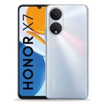 Smartphone Hu awei Honor X7 Prata 128gb 4gb Octa core Tela 6,74 HD+ IPS QuadCam + Selfie 8Mp Dual SIM Wifi 2,4+5Ghz USB Tipo C Bateria 5000mAh - Hua wei