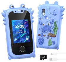 Smartphone infantil Vimlinc para meninos de 3 a 10 anos com câmera dupla de 16 GB