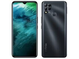Smartphone Infinix Hot 11 128GB Preto 4G 4GB RAM 6,82” Câm. Tripla + Selfie 8M Smartphone Infinix Hot 11 128GB Preto 4G 4GB RAM 6,82” Câm. Tripla + Selfie 8M