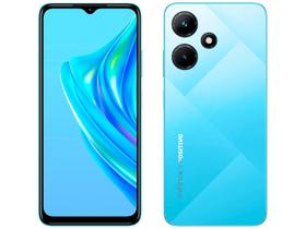 Smartphone Infinix Hot 30i 128GB Azul 4G MediaTek 8GB RAM 6,6" Câm. 50MP + Selfie 5MP Dual Chip