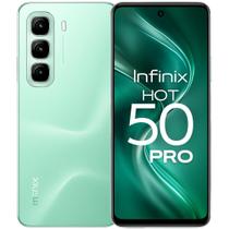 Smartphone INFINIX Hot 50 PRO NFC / 256GB 16GB RAMBOOST / 50MP câmera tripla / tela Amoled 120Hz celular Gamer e Design Premium top 1º Custo benefício