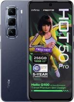 Smartphone Infinix HOT 50 Pro NFC Dual SIM de 256GB 16GB RAM Sleek Black