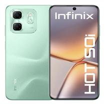 Smartphone Infinix Hot 50i 256 GB, 8 GB RAM, Tela 6,7 polegadas 120Hz, Câmera 48 MP, Bateria 5000 mAh, Dual SIM Potente e Moderno