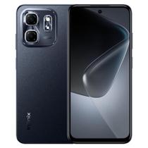 Smartphone Infinix Hot 50i 8GB RAM 256GB câmera 48MP tela Amoled 120Hz Sleek Black Perfomance Gamer