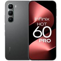 Smartphone Infinix Hot 60 Pro NFC 144Hz Amoled Lançamento 2025 108MP AI 16GB ramboost 256GB tela 6.7 Celular Ultra Fino Garantia de 1 Ano Oficial