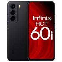 Smartphone Infinix HOT 60i, 256GB, 4GB RAM Expansível, Android 15, Tela 6,7 polegadas, Câmera 50MP Frontal 8MP, Bateria 5.160mAh, Dual Chip 4G Smartphone Infinix HOT 60i, 256GB, 4GB RAM Expansível, Android 15, Tela 6,7 polegadas, Câmera 50MP Frontal 8MP, Bateria 5.160mAh, Dual Chip 4G