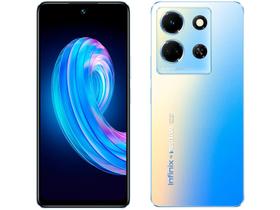 Smartphone Infinix Note 30 256GB Azul 5G Mediatek Dimensity 6080 8GB RAM 6,78" Câm. Tripla + Selfie 16MP Dual Chip Sound by JBL Smartphone Infinix Note 30 256GB Azul 5G Mediatek Dimensity 6080 8GB RAM 6,78" Câm. Tripla + Selfie 16MP Dual Chip Sound by JBL