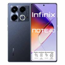 Smartphone Infinix Note 40 256GB 8GB RAM Dual SIM NFC Tela 6.78" + 20W - Preto