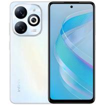 Smartphone Infinix Smart 8 Pro 256GB 128GB Preto 8GB RAM 6,6 Câm. 50MPx Selfie 8MP Dual Chip Global Tela 90Hz