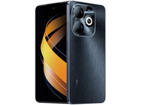 Smartphone Infinix Smart 8 Pro 256GB Preto 4GB RAM 6,6" Câm. 50MP + Selfie 8MP Dual Chip