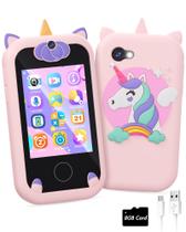Smartphone Joozfee Kids Unicorns com tela de 2,8" de 8 GB com câmera de 8 MP