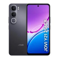 Smartphone Jovi Y21, 256GB, 4GB, Tela 6,68", Câmera 50MP, Preto JOVI