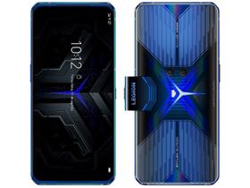 Smartphone Lenovo Legion Phone Duel 256GB - Blazing Blue 5G 12GB RAM 6,65” Câm. Dupla