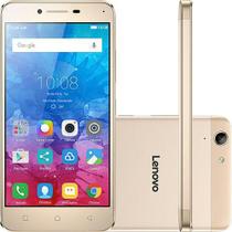 Smartphone Lenovo Vibe K5 Dual Chip Android Tela 5" 16GB 4G Câmera 13MP Dourado