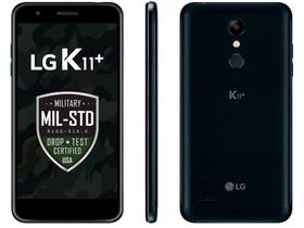 Smartphone LG K11+ 32GB Preto 4G Octa Core - 3GB RAM Tela 5,3” Câm. 13MP + Câm. Selfie 5MP