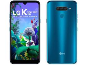 Smartphone LG K12 Prime 64GB Azul 4G Octa Core - 3GB RAM Tela 6,26” Câm. Dupla + Câm. Selfie 13MP - LG Eletronics