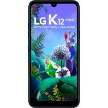 Smartphone LG K12 Prime Azul 64GB 3GB de RAM Tela de 6.26" Câmera Tripla de 16MP 2MP e 5MP