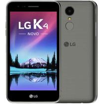 Smartphone LG K4 Novo 8GB Dual Chip 4G Tela 5.0" Câmera 8MP Câmera Frontal 5MP Android 6.0 Titânio