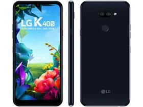 Smartphone LG K40S 4G 32GB DUAL CHIP Octa-Core 3GB RAM TELA 6,1” Câm.Dupla+Selfie 13MP ANATEL
