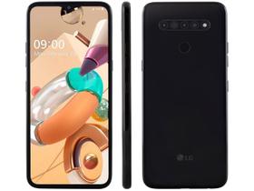 Smartphone LG K41S 32GB Preto 4G Octa-Core 3GB RAM Tela 6,55 Câm. Quádrupla + Selfie 8MP