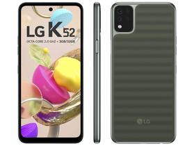 Smartphone LG K52 64GB Verde 4G Octa-Core 3GB RAM Tela 6,6” Câm. Quádrupla + Selfie 8MP Dual Chi
