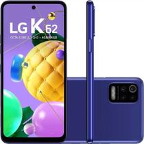 Smartphone LG K61 128GB azul 4G OctaCore 4GB RAM 6,59 Câm. Quádrupla Selfie 13MP