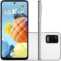 Smartphone LG K62+ LM-K525BMW 128GB 4GB RAM Câmera Quadrupla Tela 6.59" Branco